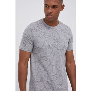 Tričko Solid pánske, šedá farba, vzorované vyobraziť