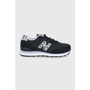 Topánky New Balance WL515AC3 čierna farba, na plochom podpätku vyobraziť