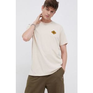 Bavlnené tričko Billabong priehľadná farba, s potlačou vyobraziť