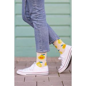 Modro-žlté vzorované ponožky Dobrá úroda vyobraziť