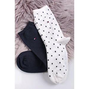 Bielo-modré ponožky Sock Dot - dvojbalenie vyobraziť