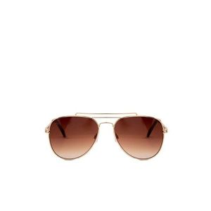 Jeepers Peepers Aviator Style In Gold Sunglasses - UNI vyobraziť
