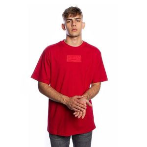 Karl Kani T-shirt Small Signature Box Tee dark red - S vyobraziť