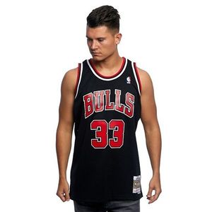 Mitchell & Ness Chicago Bulls #33 Scottie Pippen black Swingman Jersey - XL vyobraziť