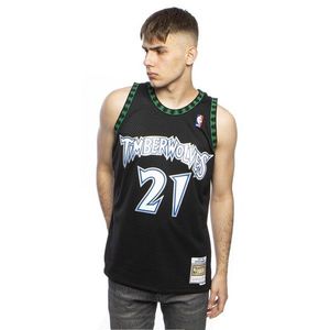 Mitchell & Ness Minnesota Timberwolves #21 Kevin Garnett black Swingman Jersey - L vyobraziť