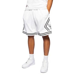 Mitchell & Ness Shorts Chicago Bulls NBA White Black Swingman Shorts white - L vyobraziť