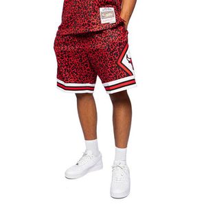 Mitchell & Ness Shorts Chicago Bulls NBA Wild Life Swingman Short red - S vyobraziť