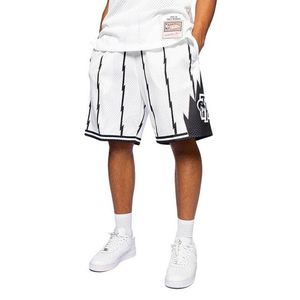 Mitchell & Ness Shorts Toronto Raptors NBA White Black Swingman Shorts white - L vyobraziť