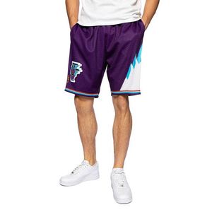 Mitchell & Ness shorts Utah Jazz Swingman Shorts purple - XL vyobraziť