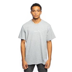 Mitchell & Ness T-shirt Branded Essentials Heavy Weight Tee grey heather - M vyobraziť