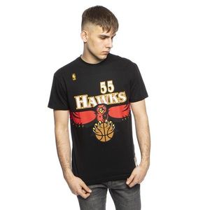T-shirt Mitchell & Ness Atlanta Hawks NBA HWC Name & Number Tee black - L vyobraziť