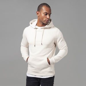 Pánska mikina s kapucňou Urban Classics Basic Sweat Hoody sand - M vyobraziť