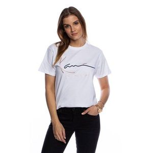 WMNS T-shirt Karl Kani Signature Tee white/multi - M vyobraziť