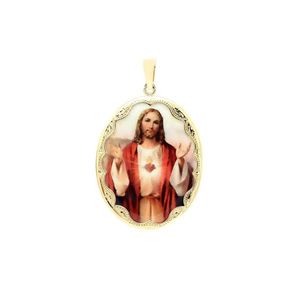 Stredný medailón Ježisovo Božské Srdce vyobraziť