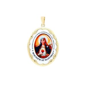 Stredný medailón Sedembolestnej Panny Márie - Patrónky Slovenska vyobraziť