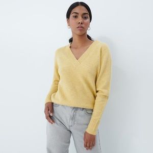 Mohito - Hladký sveter Eco Aware - Žltá vyobraziť