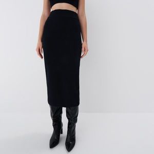 Mohito - Pletená sukňa - Čierna vyobraziť