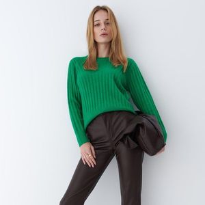 Mohito - Prúžkovaný sveter Eco Aware - Zelená vyobraziť