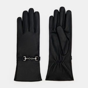 Mohito - Klasické kožené rukavice - Čierna vyobraziť