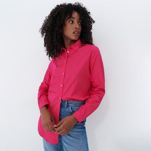 Mohito - Hladká košeľa - Ružová vyobraziť