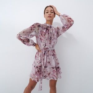 Mohito - Šaty so stojačikom - Ružová vyobraziť