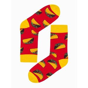 Červené ponožky Tacos U190 vyobraziť