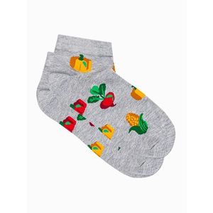 Šedé ponožky s veselou potlačou Harvest U178 vyobraziť