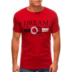 Pohodlné červené tričko Dream S1487 vyobraziť