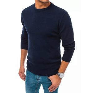 Granátový jednoduchý sveter vyobraziť
