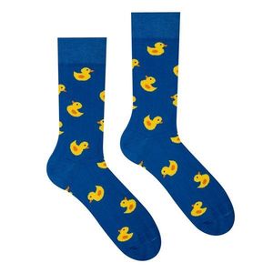 Pánske modré ponožky Kačička vyobraziť