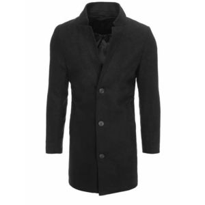 Čierny jednoradový kabát vyobraziť