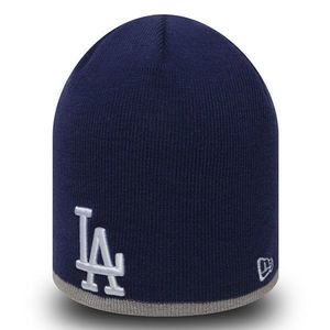 Pánska zimná čiapka New Era MLB Team Skull knit LA Dodgers Navy vyobraziť
