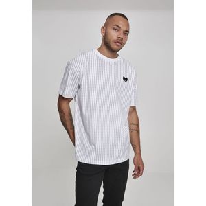 Wu-Wear Pin Stripe Tee Farba: white, Veľkosť: XS, Pohlavie: pánske vyobraziť