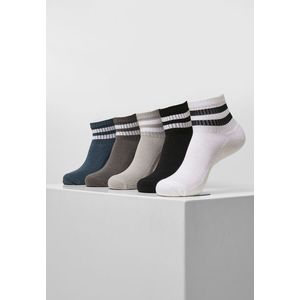 Ponožky Urban Classics Sporty Half Cuff Logo 5-Pack multi veľkosť (EU): 39-42 vyobraziť