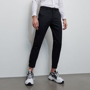 Reserved - Bavlnené nohavice chino - Čierna vyobraziť