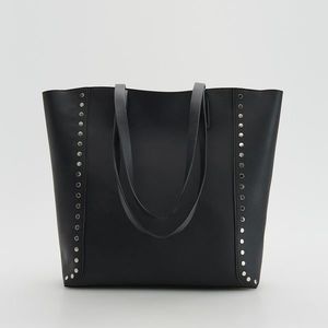 Reserved - Shopper taška - Čierna vyobraziť