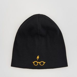 Reserved - Bavlnená čiapka beanie Harry Potter - Čierna vyobraziť