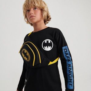 Reserved - Tričko s dlhými rukávmi Batman - Čierna vyobraziť