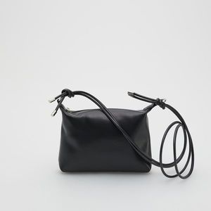 Reserved - Kožená kabelka - Čierna vyobraziť