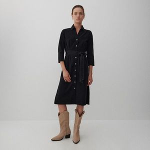 Reserved - Denimové šaty - Čierna vyobraziť