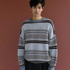 Reserved - Štruktúrovaný úpletový bavlnený sveter - Krémová vyobraziť