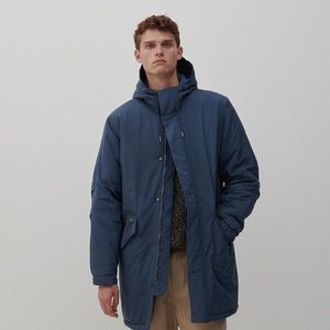 Reserved - Kabát s kapucňou - Modrá vyobraziť
