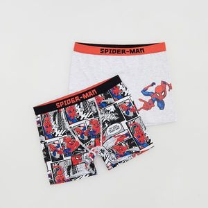 Reserved - Súprava 2 bavlnených boxeriek Spiderman - Červená vyobraziť