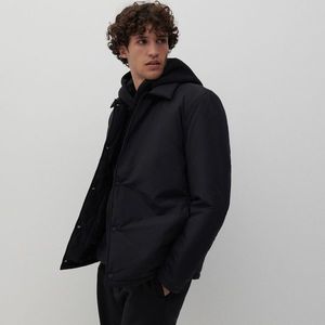 Reserved - Zateplená bunda typu shacket - Čierna vyobraziť