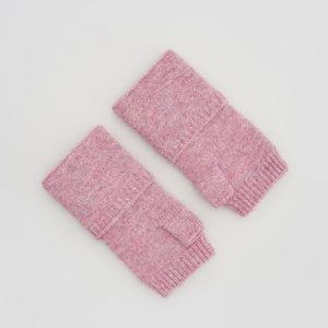 Reserved - Palčiaky bez prstov z recyklovaného polyesteru - Ružová vyobraziť