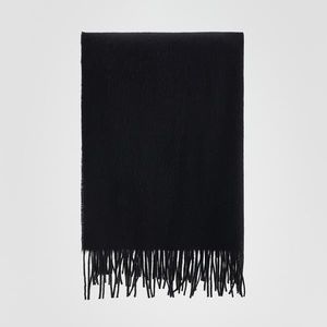 Reserved - Vlnený šál - Čierna vyobraziť