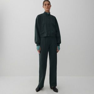 Reserved - Nohavice z lyocellu značky Tencel™ - Zelená vyobraziť