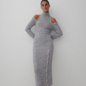 Reserved - Šaty s ozdobnými výrezmi - Viacfarebná vyobraziť