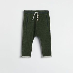 Reserved - Úpletové nohavice - Zelená vyobraziť