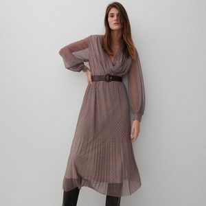 Reserved - Vzorované šaty - Viacfarebná vyobraziť